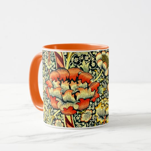 Die Tasse William Morris (Vorderseite Links)