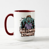 Die Tasse zu Halloween Zombie (Links)