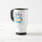 Die Tasse zur Strandzeit (Vorderseite Links)