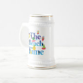 Die Tasse zur Strandzeit (Vorderseite Links)