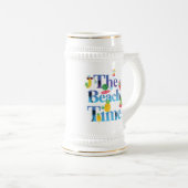 Die Tasse zur Strandzeit (VorderseiteRechts)