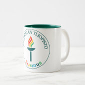 Die Tasse! Zweifarbige Tasse (VorderseiteRechts)