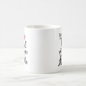 Die Tassel war das Geschenk des helden Abschlusses Kaffeetasse (Mittel)