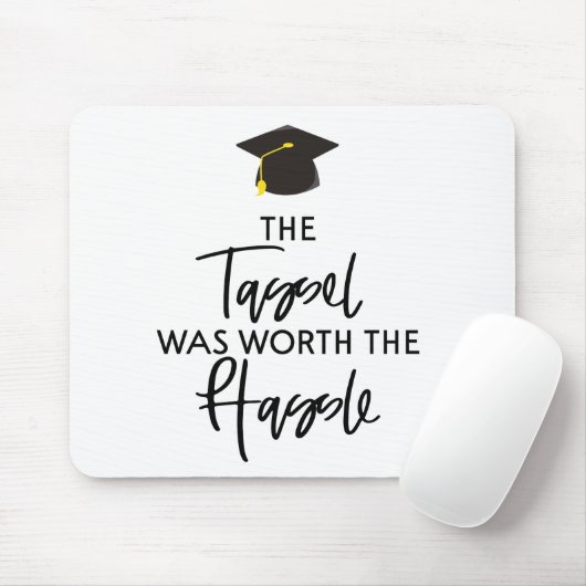 Die Tassel war das Geschenk des helden Abschlusses Mousepad (Mit Mouse)