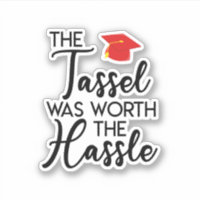 Die Tassel war den schweren Abschluss wert