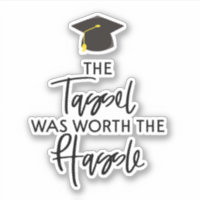Die Tassel war den schweren Abschluss wert