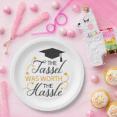 Die Tassel war der Hass wert Pappteller (Party)