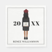 Die Tassel war die Hassle Graduierungspartei wert Serviette (Vorderseite)