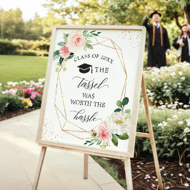 Die Tassel war es wert, dass der Abschluss den Has Poster