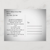 Die Tassel war es wert, den Ärger zu machen Ankündigungspostkarte (Rückseite)