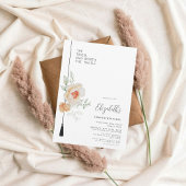 Die Tassel war es wert, einen harten Wasserfarben- Einladung