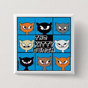 Die Taste "Kitty Bunch Square" Button