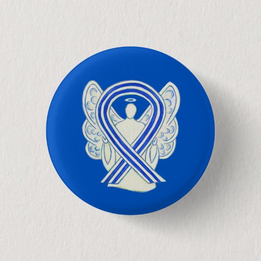 Die Tasten für den Angel "White and Blue ALS Aware Button (Vorderseite)