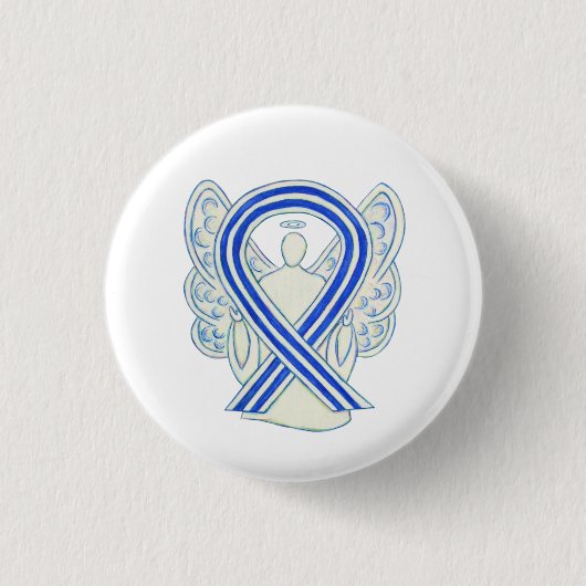 Die Tasten für den Angel "White and Blue ALS Aware Button (Vorderseite)