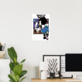 Die Tatami-Galaxie Poster (Heimbüro)