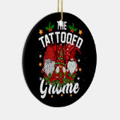 Die Tattooed Gnome Squad Matching Family Weihnacht Keramik Ornament (Rechts)