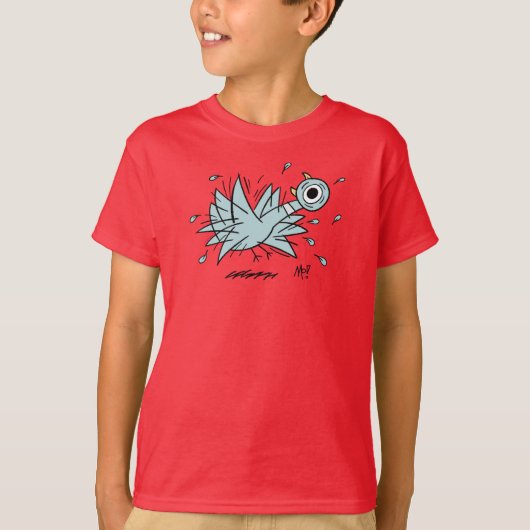 Die Taube Freakout Kids Red T-Shirt (Vorderseite)