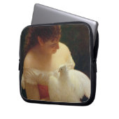 Die Taube Laptopschutzhülle (Vorderseite Links)