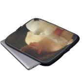 Die Taube Laptopschutzhülle (Vorne Knopf)