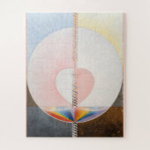Die Taube, Nr. 1, Hilma af Klint, Herz Puzzle (Vertikal)