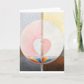 Die Taube, Nr. 1, Hilma af Klint Karte (Vorderseite)