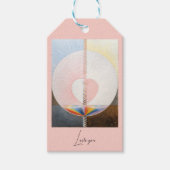 Die Taube, Nr. 1, Hilma af Klint, Liebe Sie Geschenkanhänger (Vorderseite)