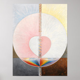 Die Taube, Nr. 1, Hilma af Klint Poster