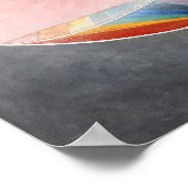 Die Taube, Nr. 1, Hilma af Klint Poster (Ecke)