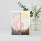 Die Taube, Nr. 1, Hilma af Klint Postkarte (Stehend Vorderseite)