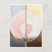Die Taube, Nr. 1, Hilma af Klint Postkarte (Vorderseite)