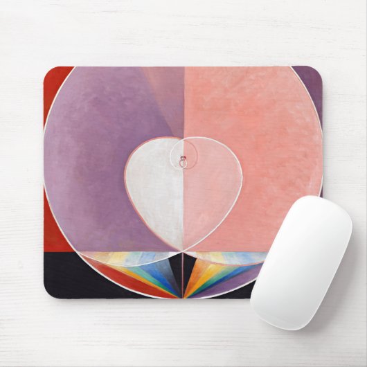 Die Taube, Nr. 2 von Hilma af Klint Mousepad (Mit Mouse)