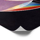 Die Taube Nr. 2 von Hilma af Klint Poster (Ecke)