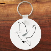 Die Taube Schlüsselanhänger (Vorderseite)