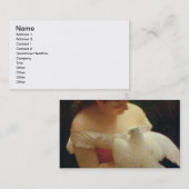 Die Taube Visitenkarte (Vorne/Hinten)