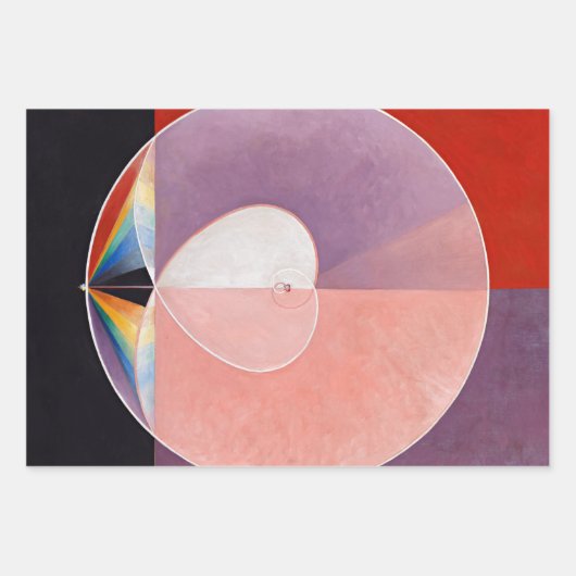 Die Taube von Hilma af Klint Geschenkpapier Set (Vorderseite)