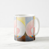 Die Taube von Hilma af Klint Kaffeetasse (VorderseiteRechts)