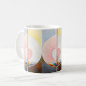 Die Taube von Hilma af Klint Kaffeetasse (Vorderseite Links)