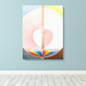 Die Taube von Hilma af Klint Leinwanddruck (Insitu (Holzboden))