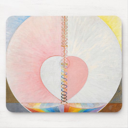 Die Taube von Hilma af Klint Mousepad (Vorne)