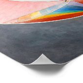 Die Taube von Hilma af Klint Poster (Ecke)