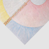 Die Taube von Hilma af Klint Seidenpapier (Ausschnitt)