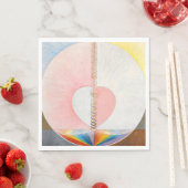 Die Taube von Hilma af Klint Serviette (Beispiel)