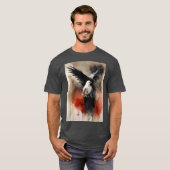 "Die Taubenpost: Feathered Dispatches" T-Shirt (Vorne ganz)