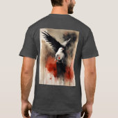 "Die Taubenpost: Feathered Dispatches" T-Shirt (Rückseite)