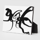 Die Taucher: Abstrakt Schwarz und Weiß Fotoplatte (Seite)