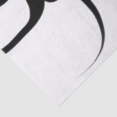 Die Taucher: Abstrakt Schwarz und Weiß Seidenpapier (Detail)