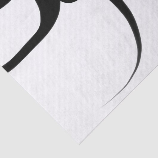 Die Taucher: Abstrakt Schwarz und Weiß Seidenpapier (Detail)