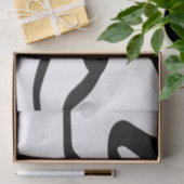 Die Taucher: Abstrakt Schwarz und Weiß Seidenpapier (Geschenk)