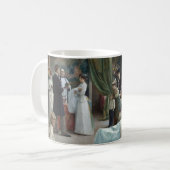 Die Taufe, 1892 Kaffeetasse (Vorderseite Links)