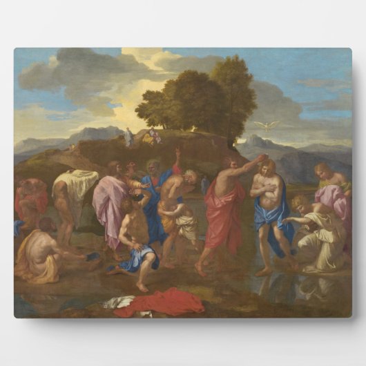 Die Taufe Christi 1641-42 Fotoplatte (Vorderseite)